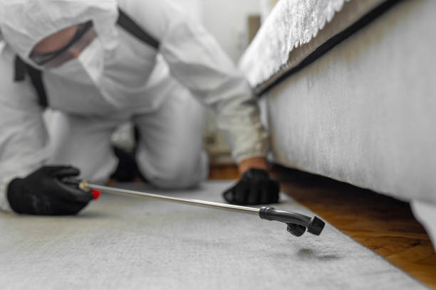 Professional Pest Control technician working in Watertown, WI